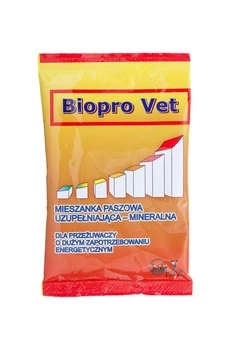 LAB-V Biopro Vet - Minerálne doplnkové krmivo pre prežúvavce s vysokou potrebou energie 120g