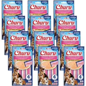 INABA Dog Churu (na rybej báze) losos 12x(4x14g)