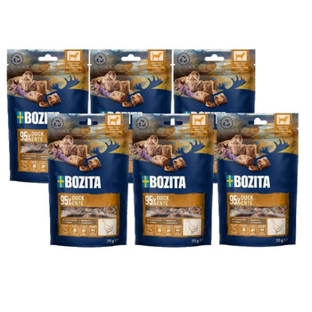 BOZITA Meaty Bites kačacia maškrta pre psov 6x70g