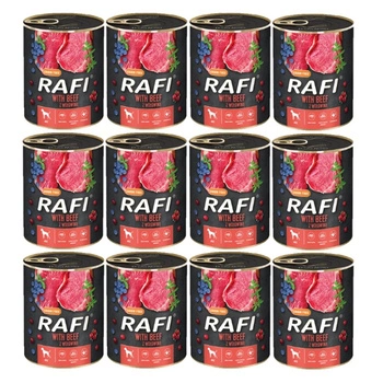 DOLINA NOTECI Rafi s hovězím masem 12x800g