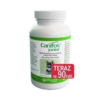 BIOWET Canifos Junior - tablety pre psov, v období intenzívneho rastu 90 tabl.