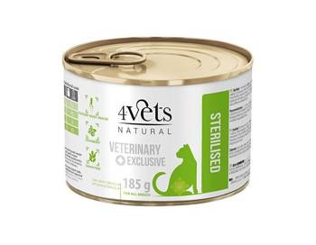 4Vets Cat Sterilised 185g