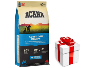 ACANA Adult Dog (Chicken & Greens) 17kg + prekvapenie pre vášho psa ZDARMA