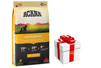 ACANA HERITAGE Puppy Junior 11,4kg + prekvapenie pre vášho psa ZDARMA