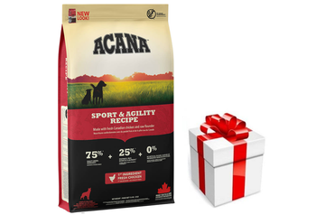 ACANA HERITAGE Sport & Agility 11,4kg + prekvapenie pre vášho psa ZDARMA