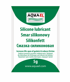 AQUAEL Silikónový lubrikant - 5g vrecúško