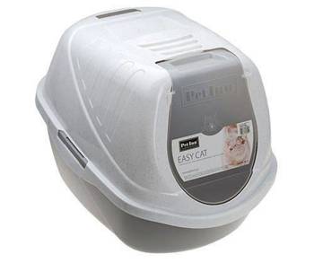 AQUAEL Toaleta s filtrom Pet Inn 54x40x40cm sivá