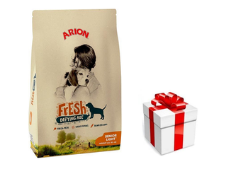 ARION Fresh Senior Light 12kg + prekvapenie pre vášho psa GRATIS