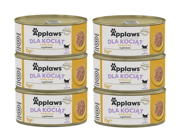 Applaws Cat Kitten Chicken pre mačiatka 6x70g