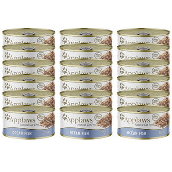 Applaws Cat Ocean Fish 24x70g