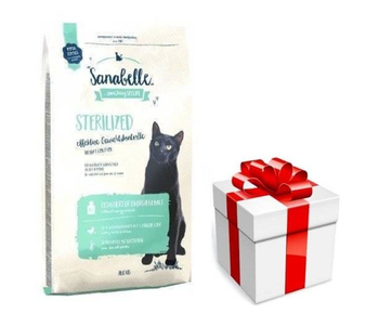 BOSCH Sanabelle Sterilized 10kg + prekvapenie pre mačku ZDARMA