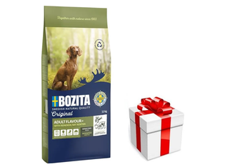 BOZITA Dog Adult Flavour Plus 12 kg + prekvapenie pre vášho psa ZDARMA