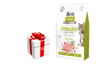 BRIT Care Cat Grain-Free Sterilized Immunity Support 2kg + prekvapenie pre mačku ZDARMA