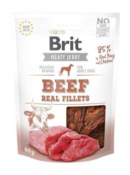 BRIT Jerky Snack Hovädzie filé 80g