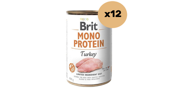 BRIT Mono Protein Turkey 12x400g -3% z ceny