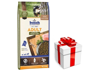 Bosch Adult Poultry & Millet 15 kg + prekvapenie pre vášho psa ZDARMA