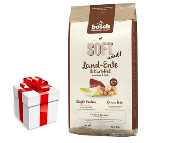 Bosch Soft Adult Kačica a zemiaky 12,5kg + prekvapenie pre vášho psa ZDARMA