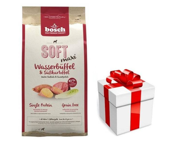 Bosch Soft Maxi Water Buffalo and Sweet Potato 12,5 kg + prekvapenie pre psa ZDARMA