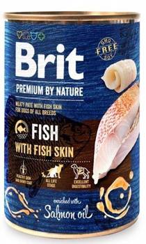 Brit Premium by Nature Ryby s rybou kožou 400g