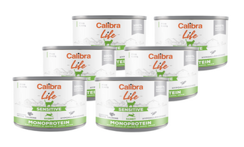 CALIBRA Cat Life Sensitive Rabbit 6x200g