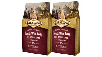 CARNILOVE Cat Lamb & Wild Boar Sterilised 2x6kg