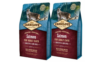 CARNILOVE Cat Salmon Sensitive & Long Hair 2x6kg