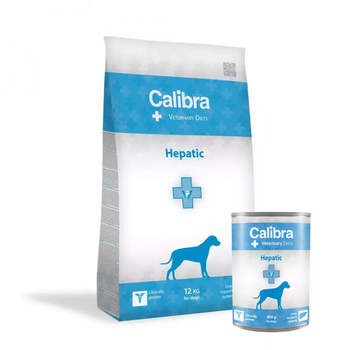 Calibra Veterinary Diets Dog Hepatic 12kg + Calibra Veterinary Diets Dog Hepatic 400g