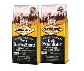 Carnilove Fresh Chicken Rabbit Adult 2x12kg
