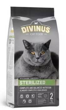 DIVINUS Cat Sterilized - suché krmivo pre mačky - 2 kg