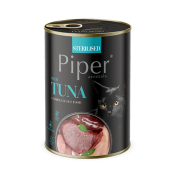 DOLINA NOTECI Piper pre sterilizované mačky s tuniakom 400g