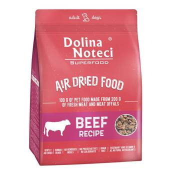 DOLINA NOTECI Superfood Beef dish - sušené krmivo pre psov 5kg