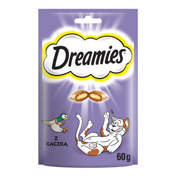 DREAMIES 60g - pochúťka pre mačky s lahodnou kačacinou