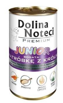 Dolina Noteci PREMIUM Junior s králičou pečeňou 400g