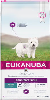 EUKANUBA Daily Care Adult Sensitive Skin 12kg