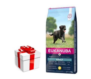 Eukanuba Adult Large 15 kg  + prekvapenie pre vášho psa ZDARMA