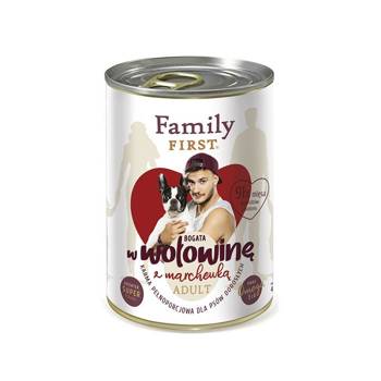 FAMILY FIRST Adult Hovädzie mäso s mrkvou 400g