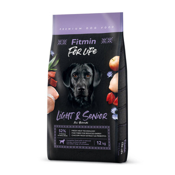 FITMIN For Life Light & Senior 12+1kg