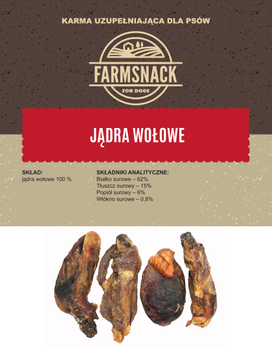 FarmSnack Hovädzie jadrá 100g