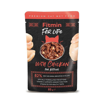 Fitmin Cat For Life Kitten Chicken 85g