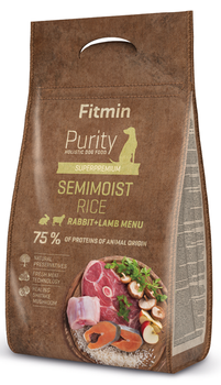 Fitmin Dog Purity Rice Semimoist Rabbit & Lamb 0,8 kg