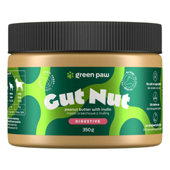 Green Paw Gut Nuts 350g - Arašidové maslo s inulínom pre psov