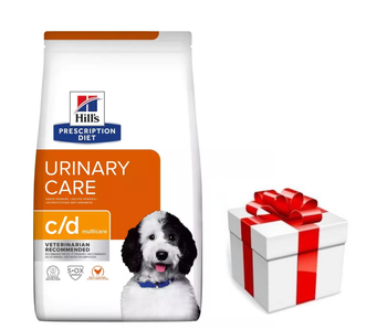 HILL'S PD Prescription Diet Canine c/d Urinary Care 12kg + prekvapenie pre vášho psa ZDARMA