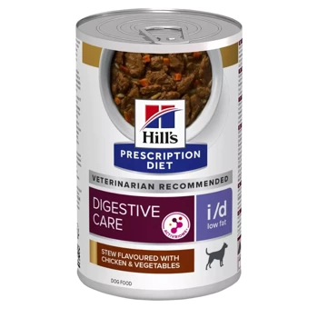 HILL'S PD Prescription Diet Canine i/d Low Fat gulasz 354g - konzerva