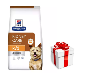 HILL'S PD Prescription Diet Canine k/d 4kg + prekvapenie pre vášho psa ZDARMA