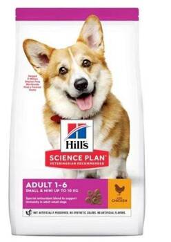 HILL'S SP CANINE  ADULT SMALL & MINI CHICKEN  1,5 KG