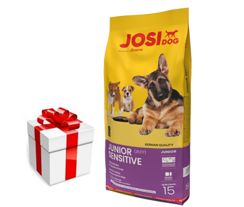 JOSERA JosiDog Junior Sensitive 15kg + prekvapenie pre vášho psa ZDARMA