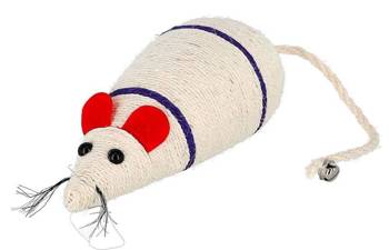 KERBL Veľká sisalová hračka pre myši, 31,5 x 13 x 10,5 cm