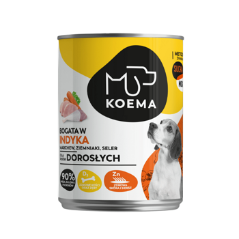 Koema bohatá na morčacie mäso 400 g