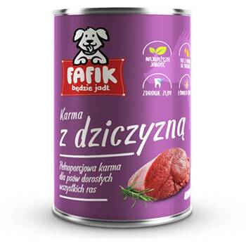 Krmivo pre zver Fafik 400g