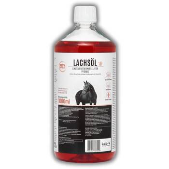LAB-V Lachsöl Lososový olej pre kone 1000ml